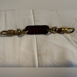 Il Bisonte Leather Key Chain/Key Ring